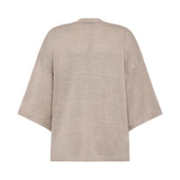 Limone Linen Cardigan - Sand