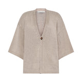 Limone Linen Cardigan - Sand