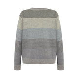 Louise Lambswool Structure Knit - Grey