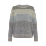 Louise Lambswool Structure Knit - Grey