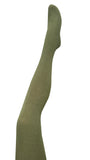 Luxe Wool Tights - Olive