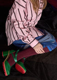 Luxe Wool Tights - Wine