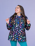 Night Polka Classic Raincoat