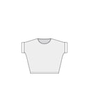 Momo Striped Cotton Tee - Light Oat