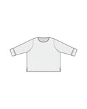 Moriko Cotton 3/4 Crew - Oat