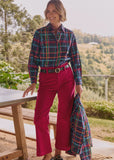 Nova Jeans - Garnet Red
