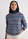 Makers Jumper - Ripple Marks Grape