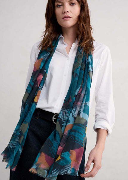 May Garland Scarf - Lelant Abstract Mix