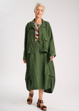 Milwaukee Fiesta Linen Skirt - Forest
