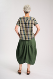 Milwaukee Fiesta Linen Skirt - Forest