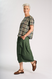 Milwaukee Fiesta Linen Skirt - Forest