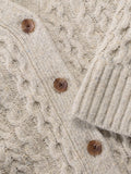 Newlyn Cardigan - Aran