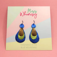 Miss Whimsy Earrings - Peacocks