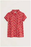 Rushmaker Shirt - Echinacea Stems Tomato