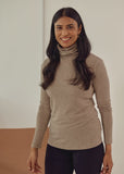 Maya Turtle Neck - Oatmeal