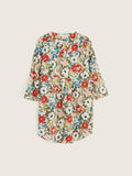 Op Art Tunic - Summer Shadows Chalk
