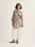 Op Art Tunic - Summer Shadows Chalk
