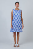 Cotton Shift Dress - Cycladic Oak
