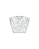 Prisma Oversized Tee - Cold Grey