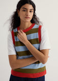 Pinwell Vest - Bright Shape Seagrass
