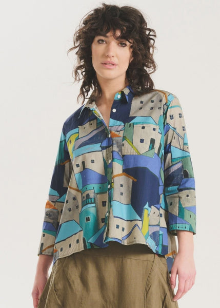 Pueblito Shirt - Blue
