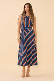 Retro Stripe Roller Dress