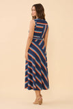 Retro Stripe Roller Dress