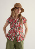 Rushmaker Shirt - Red Hot Poker Chalk
