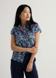 Rushmaker Shirt - Spring Stems Seascape