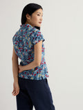 Rushmaker Shirt - Spring Stems Seascape