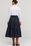 Saffron Skirt - Denim