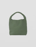 Haydee Weave Hobo Bag - Basil