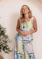Linen Shell Top - Rome