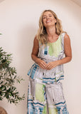 Linen Shell Top - Rome