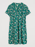 Wreathe Tunic - Ink Tulip Sea Teal