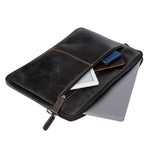 Leather Laptop Sleeve - Macbook Pro/Air 13/15/16 " with Strap