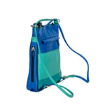 Leather Multicolour Backpack