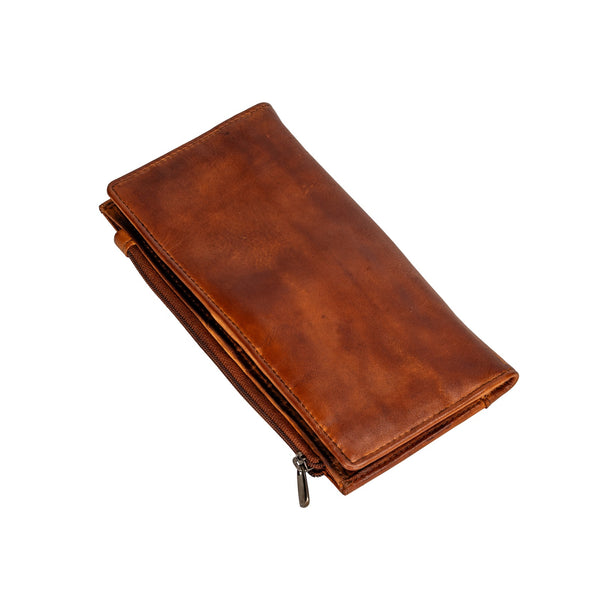 Leather Wallet - Broome Cognac