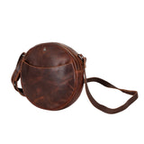 Circle Luxe – Sandel Leather Crossbody Bag