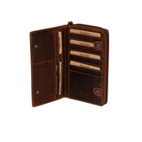 Aurora Ladies’ Long Leather  Wallet -  Sandel