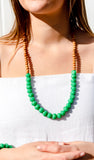 Mini Wood & Rock Necklace