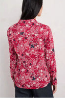 Larissa Shirt - Winter Camellia Crimson