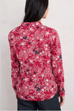 Larissa Shirt - Winter Camellia Crimson