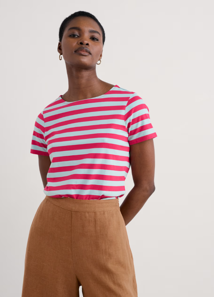 Sailor T-Shirt - Scallion Raspberry