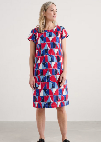 River Cove Dress - Sail Geo