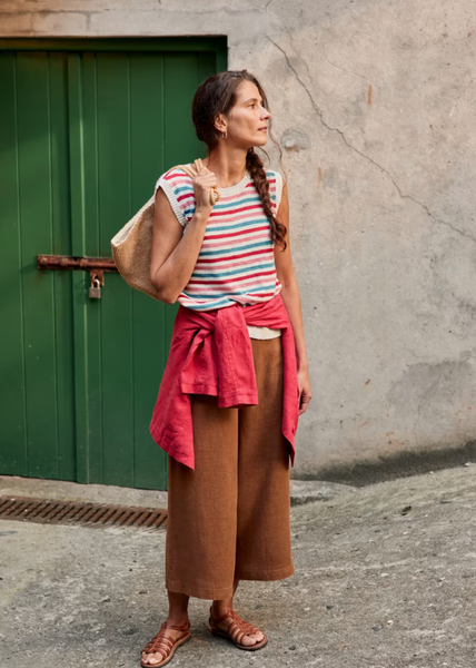 Knavock Vest - Mini Cornish Pink