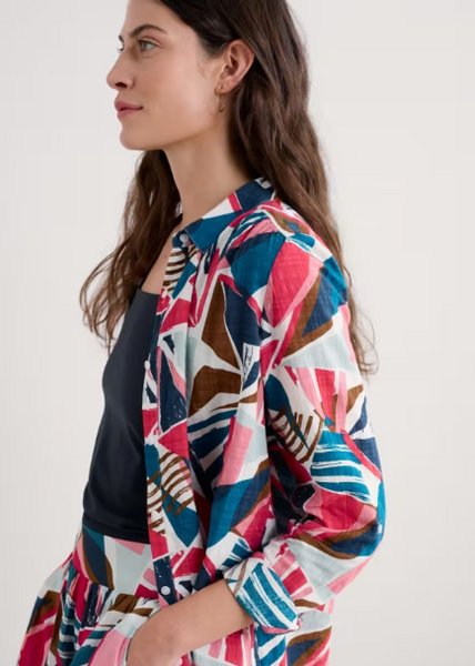 Wren Flutter Shirt - Spinnaker Sails Chalk