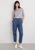 Sailor Top - Tri Mini Cornish Chalk Rose
