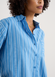 Sea Path Shirt - Calligraphy Clear Sky