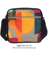 Argyle Tote - Retro Kaleidoscope